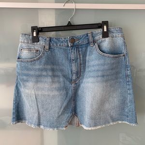BDG denim skirt